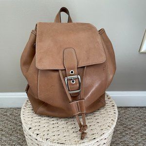 Coach BrownLegacy Drawstring Backpack